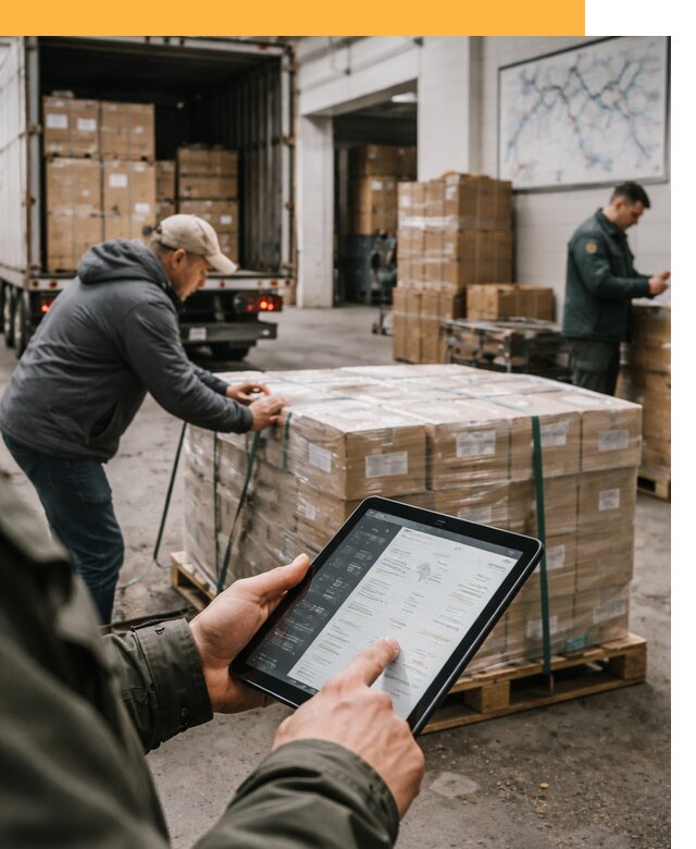 Международные перевозки через третьи страны от 12124 руб