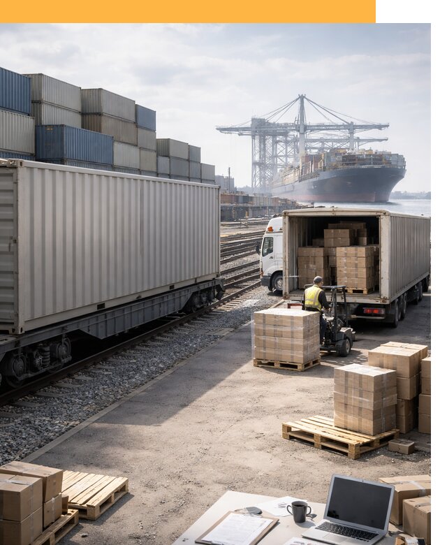 Мультимодальные перевозки грузов по миру от 45464 руб