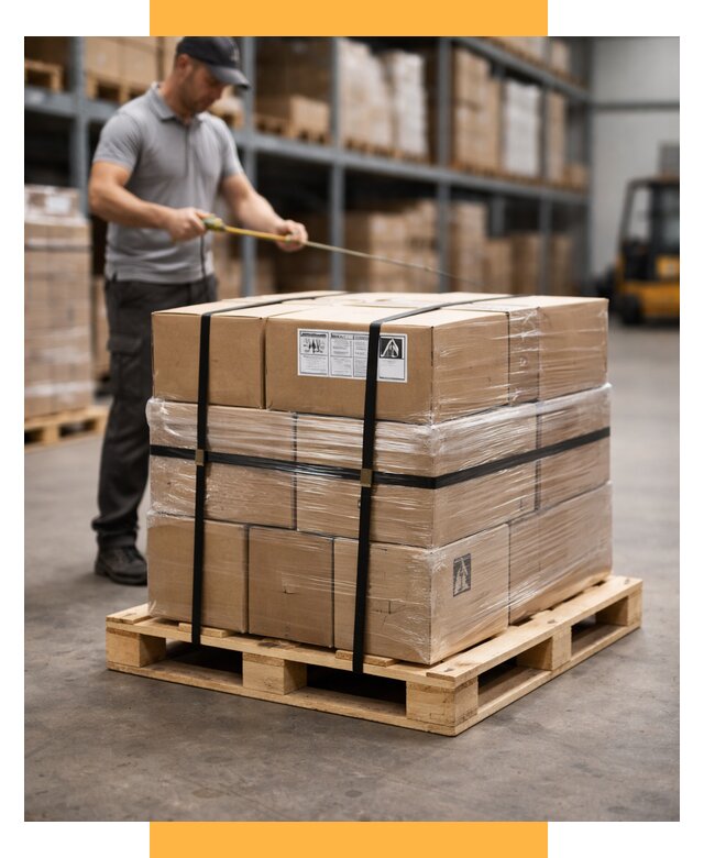 Упаковка и паллетирование грузов от 3536 р. | СетСервис-Кнд