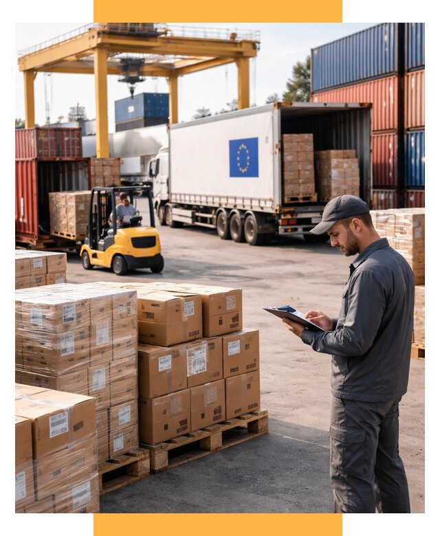 Доставка грузов из Европы от 12124 р., логистика СетСервис-Кнд