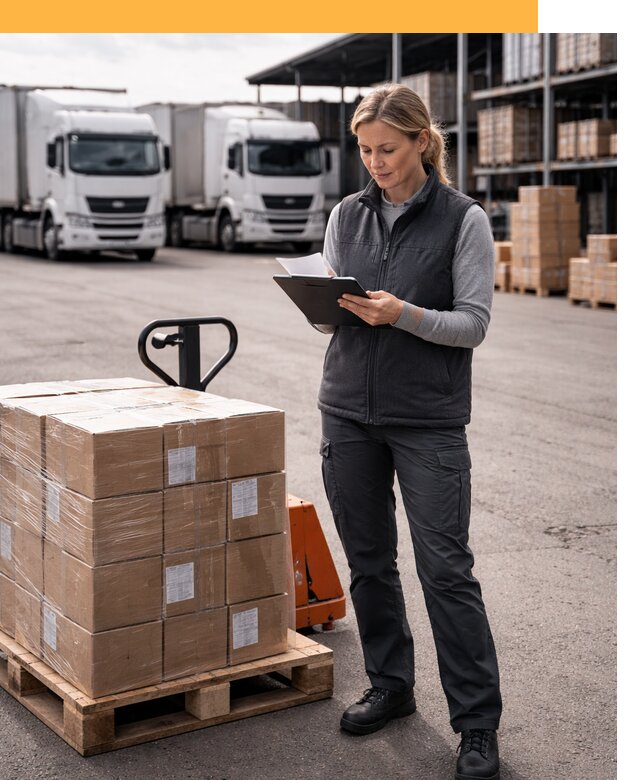 Доставка грузов из Европы к дверям клиента от 12124 руб