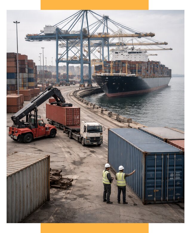 Морские перевозки из Европы от 60618 р. за контейнер | СетСервис-Кнд