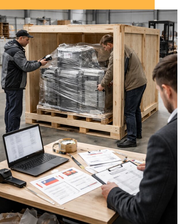 Доставка промышленного оборудования из США от 65670 руб