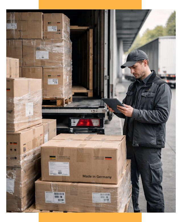 Доставка грузов из Германии от 45464 р. быстро - СетСервис-Кнд