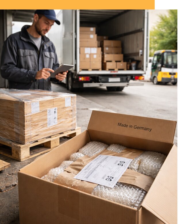 Доставка грузов из Германии от 45464 руб с таможенным оформлением