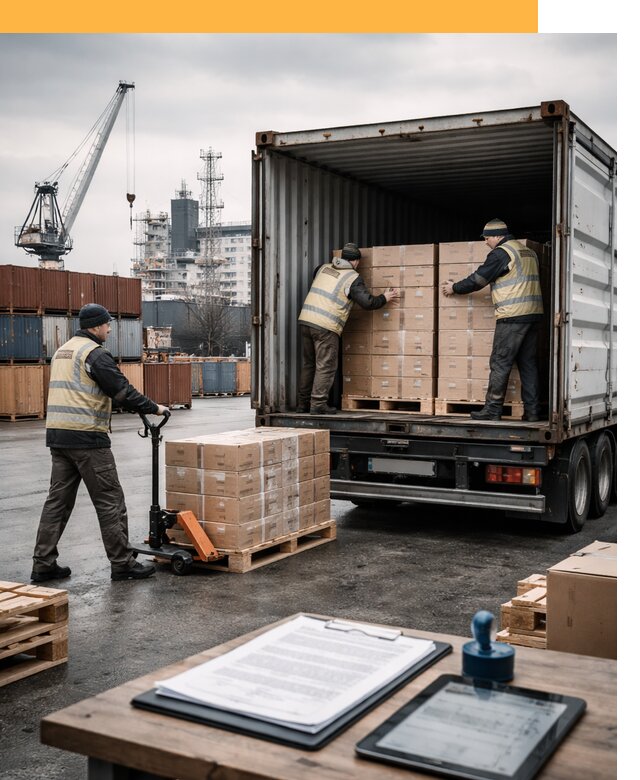 Доставка грузов из Латвии от 25258 руб, морская, авто, авиа