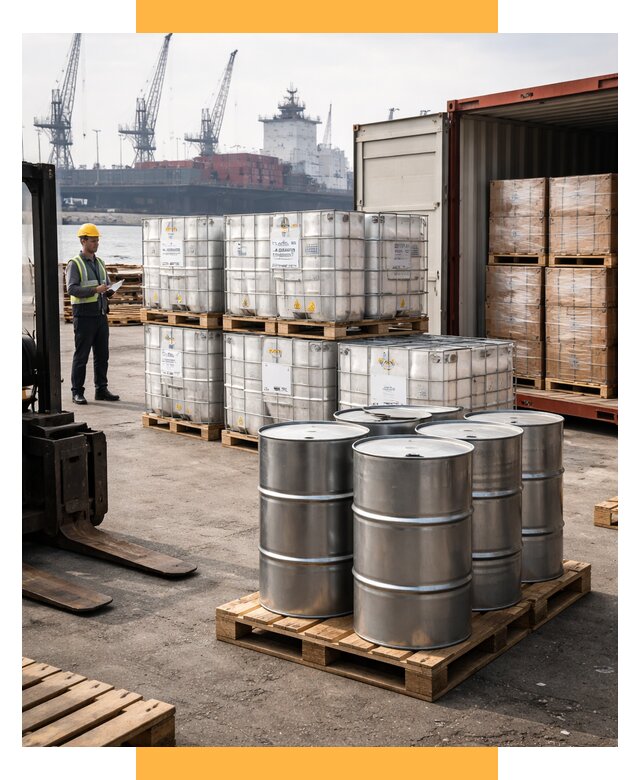 Доставка химического сырья из Индии от 252575 р. | СетСервис-Кнд