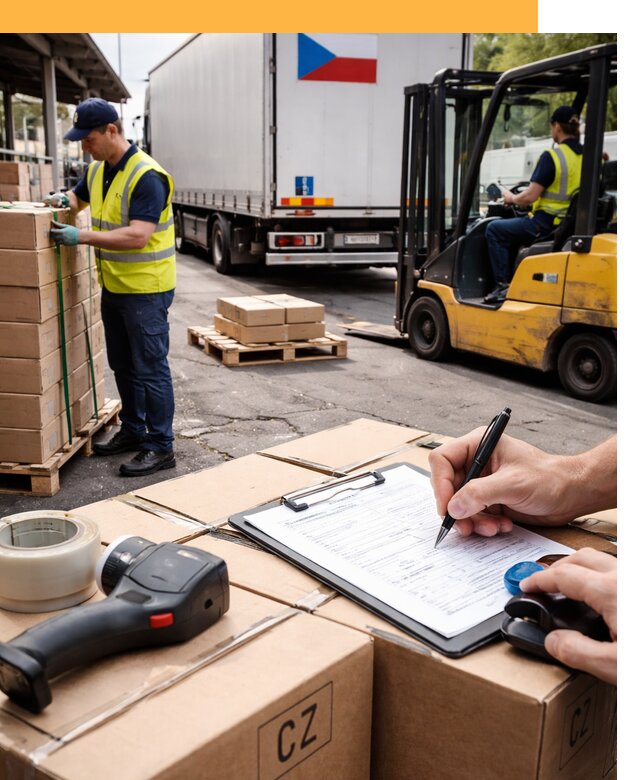 Доставка грузов в Чехию от 35361 руб, международные перевозки