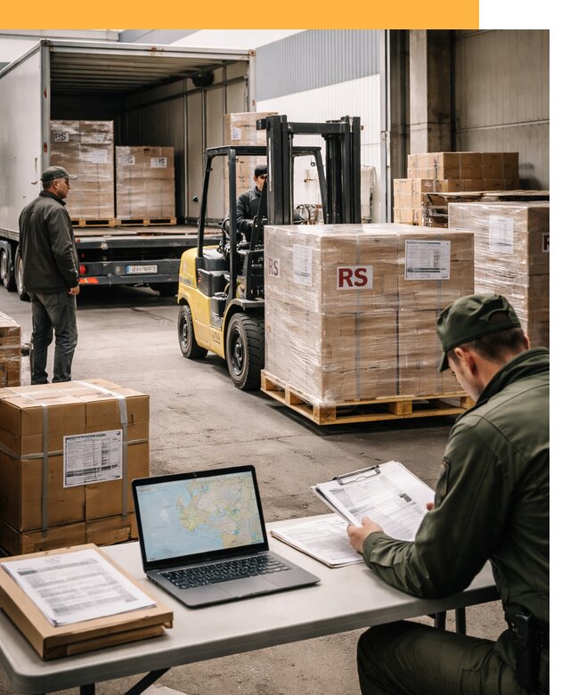 Доставка грузов в Сербию от 45464 руб, международные перевозки