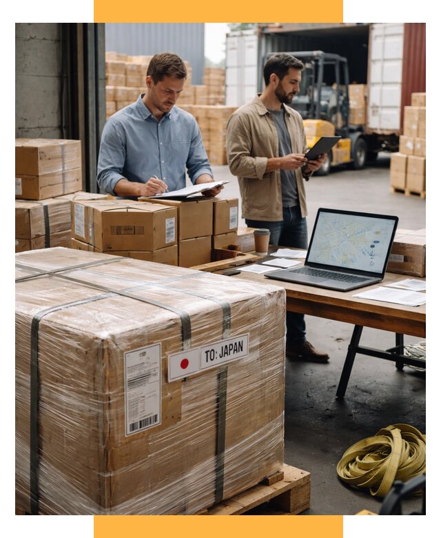 Доставка грузов в Японию от 25258 р., логистика СетСервис-Кнд