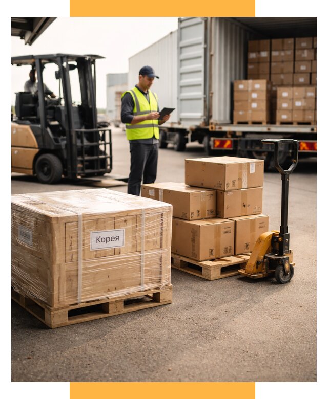 Доставка грузов в Корею из России от 35361 р. | СетСервис-Кнд