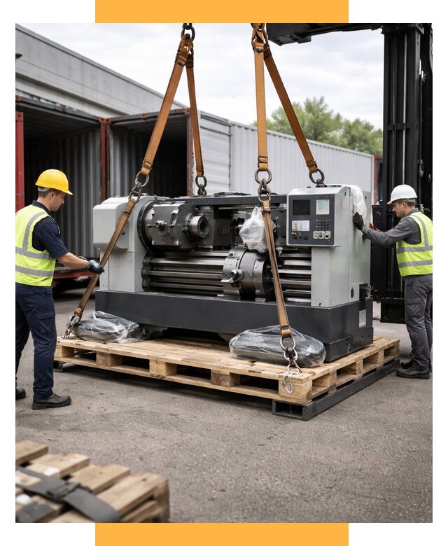 Перевозка станков и таможня от 60618 р. | СетСервис-Кнд логистика