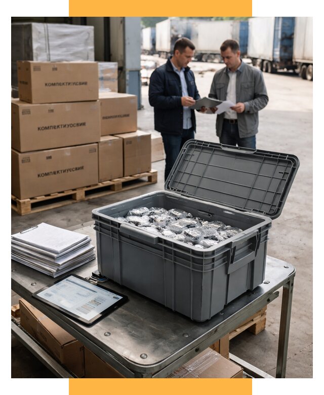 Перевозка комплектующих из Китая от 6567 р. | СетСервис-Кнд