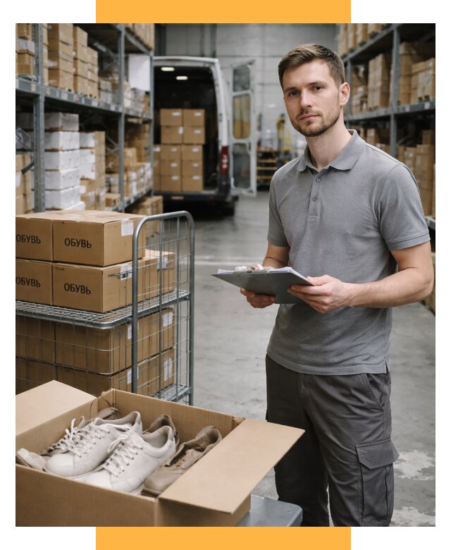 Доставка обуви из Китая и Турции от 4546 р. СетСервис-Кнд