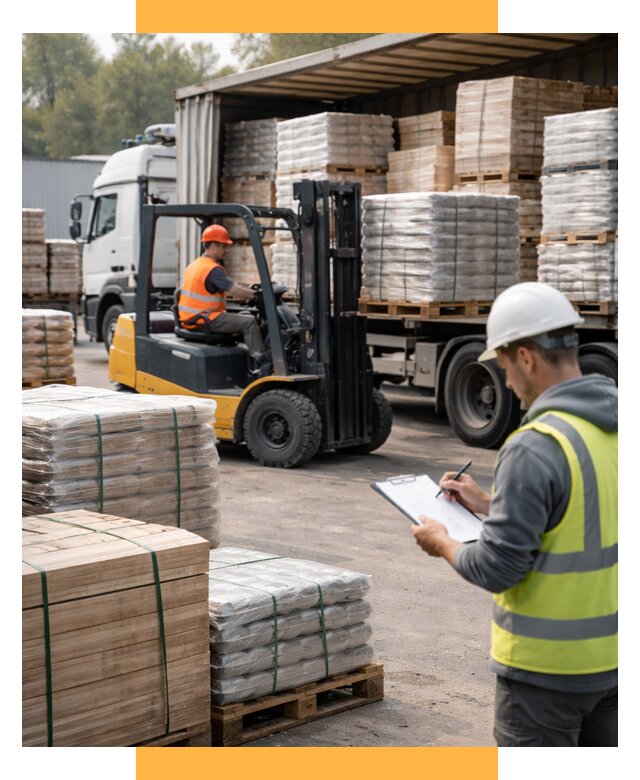 Перевозка строительных материалов от 5557 р. | СетСервис-Кнд