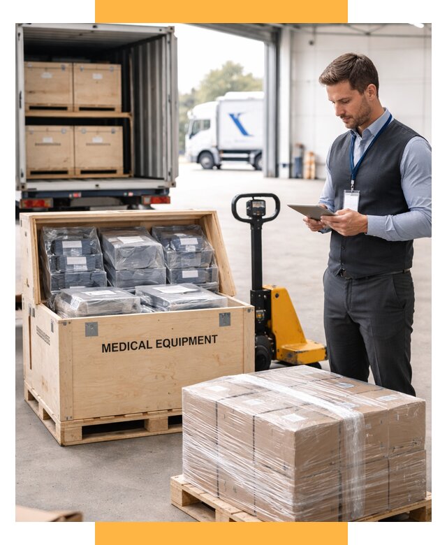 Перевозка медицинского оборудования от 15155 р. в СетСервис-Кнд