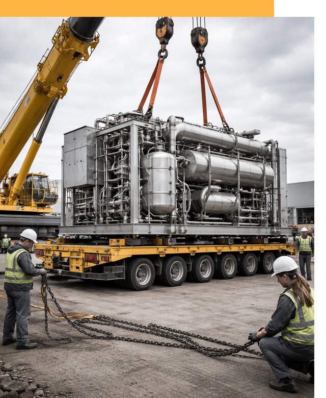 Перевозка тяжеловесных грузов по миру от 151545 руб