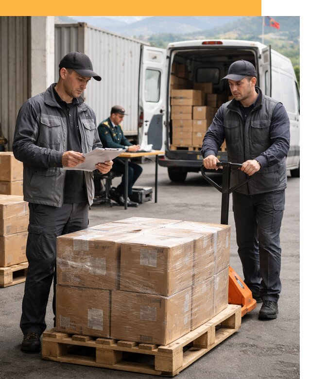 Доставка грузов через Армению, быстрая таможенная очистка от 25258