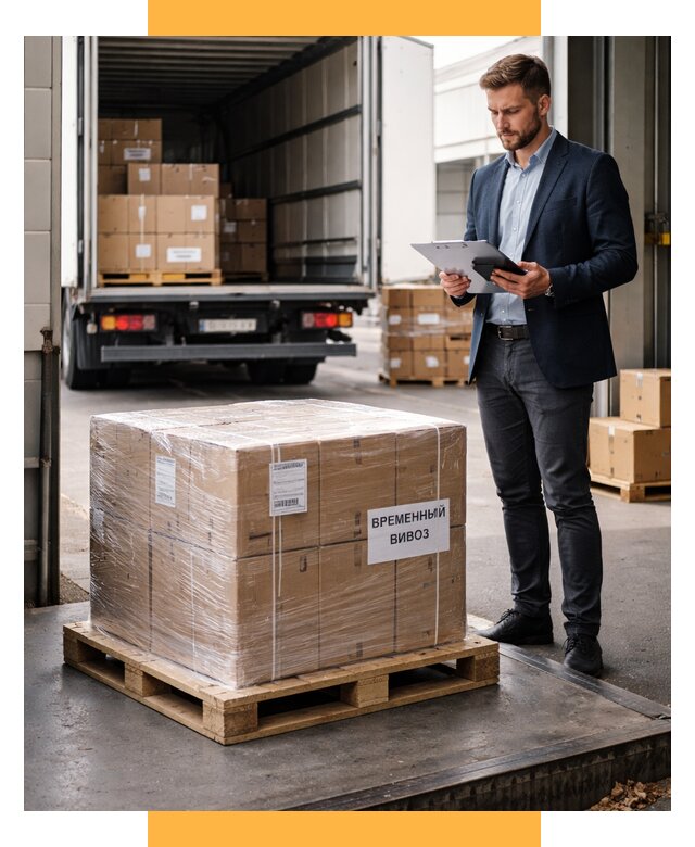 Временный вывоз товаров под ключ от 8082 р. | СетСервис-Кнд