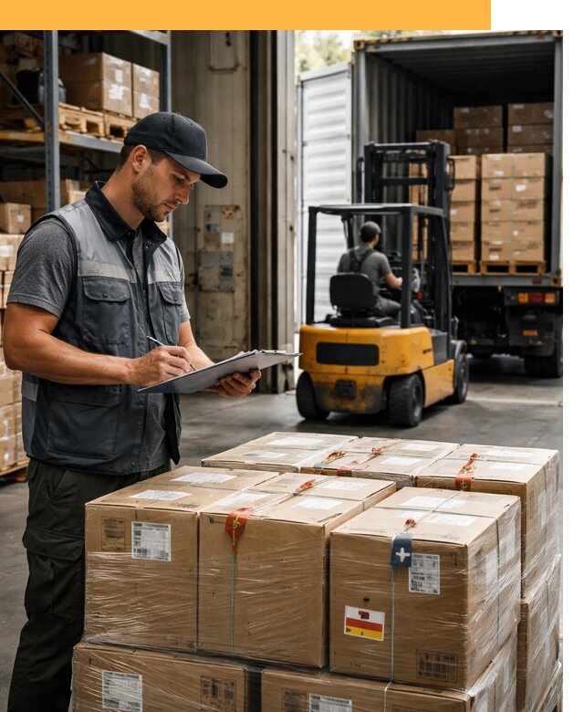 Реэкспорт товаров с таможенным оформлением и доставкой от 12124