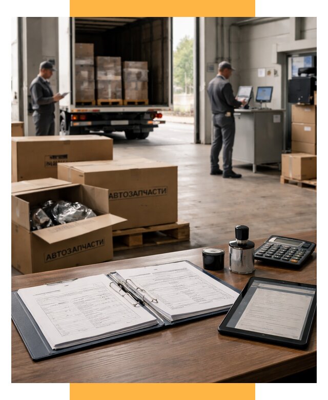 Таможенное оформление автозапчастей под ключ от 8588 р., СетСервис-Кнд