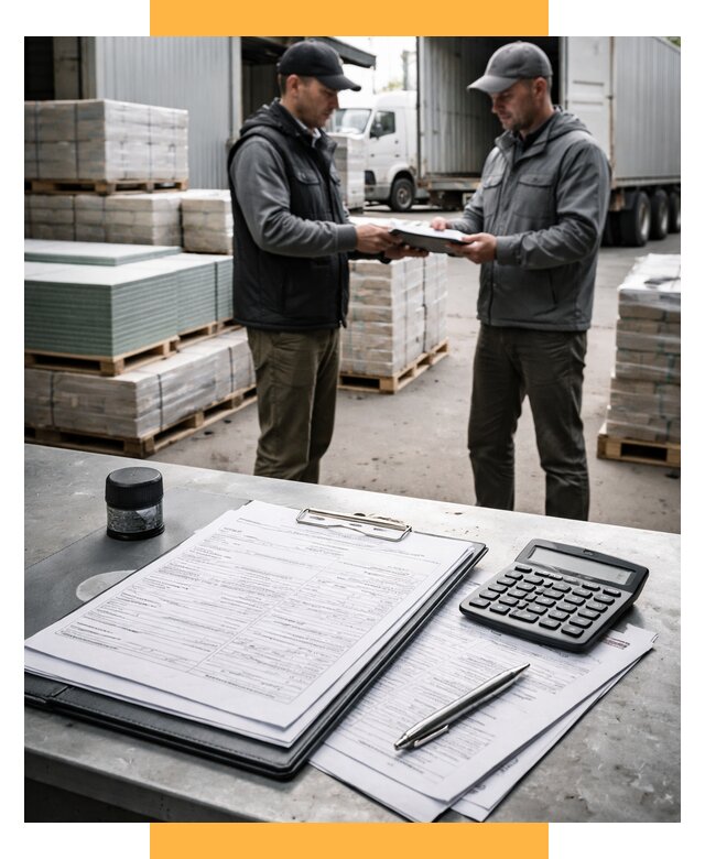 Таможенное оформление стройматериалов от 8588 р. | СетСервис-Кнд