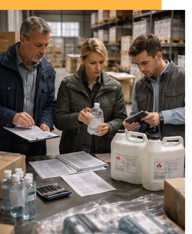 Таможенное оформление химического сырья от 12124 руб.