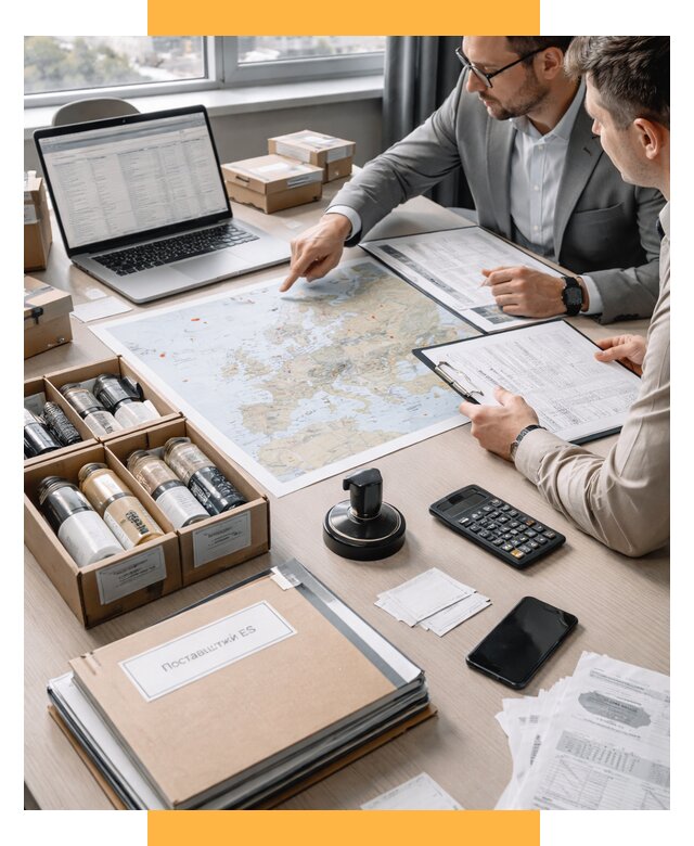 Поиск европейского поставщика от 15155 р., СетСервис-Кнд