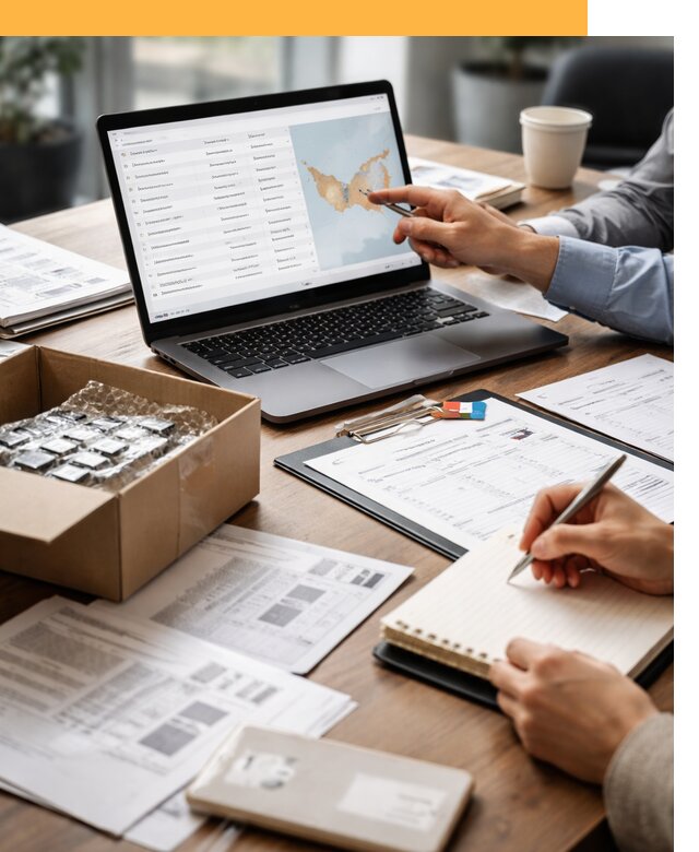 Поиск надежного поставщика в ОАЭ от 12124 рублей