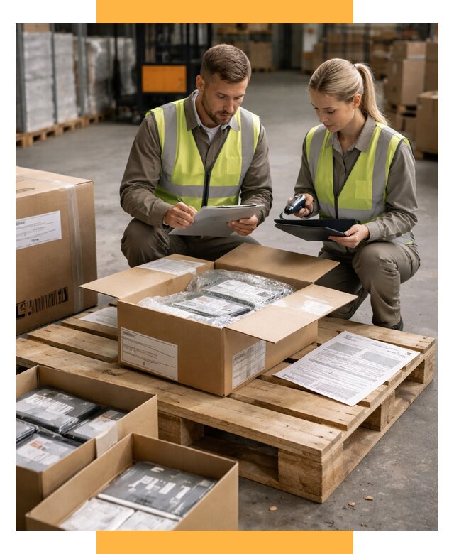 Инспекция товара перед отправкой от 4546 р. | СетСервис-Кнд