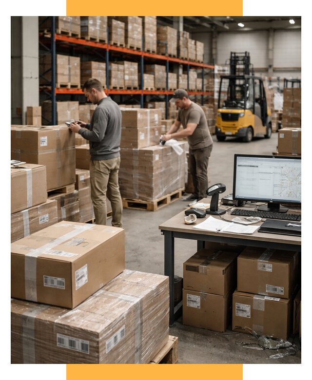 Склад консолидации в Европе от 6567 р., услуги СетСервис-Кнд